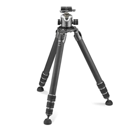 Gitzo Systematic Stativ der Serie 5, Kamerastativ mit Zentrischem Kugelkopf der Serie 4, Fotozubehör, für Content Creation, Video, Professionelle Fotografie, 30 kg Traglast - 1