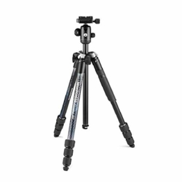 Manfrotto Element MII Kamerastativ, Aluminium Reisestativ mit Kugelkopf und Tragetasche, für DSLR, CSC und Kompaktkameras, Fotozubehör für Content Creation und Video-Blogs - 1
